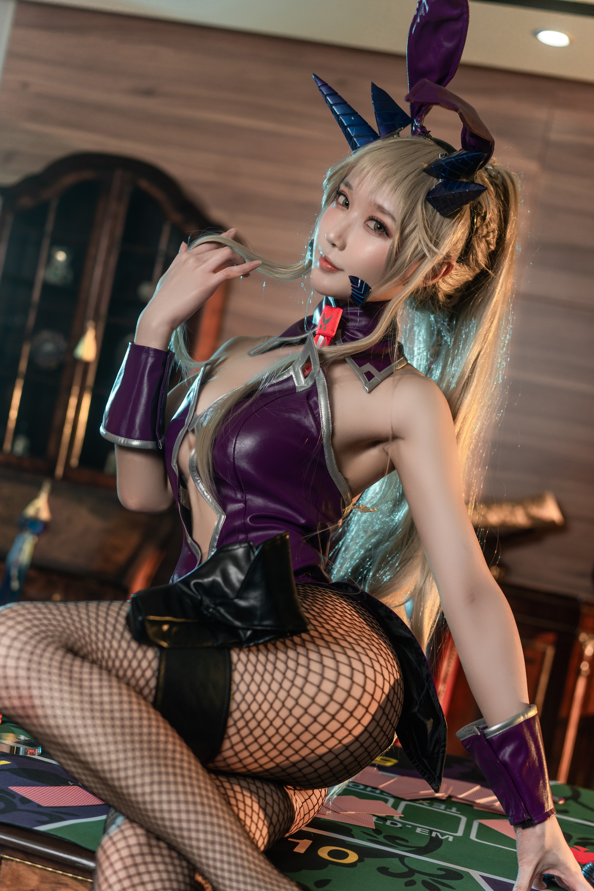 阿包也是兔娘 - NO.095 黑枪呆兔女郎 [25P]-XikXak